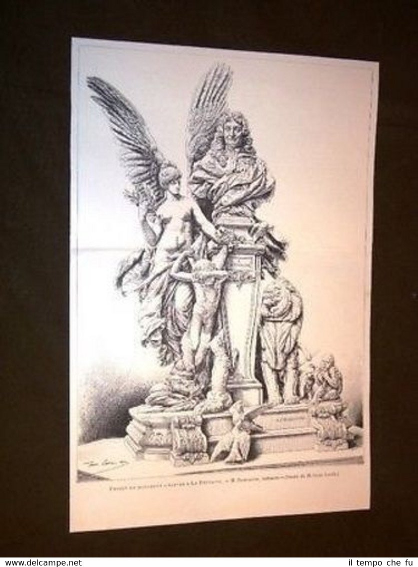 Progetto monumento per la Fontaine - M. Dumilatre | Immagine principale