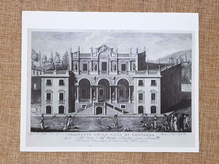 Prospetto barriere corsa dei cavalli Lucca e Giusti-Angeli Casa Mansi … | Immagine Gallery 2