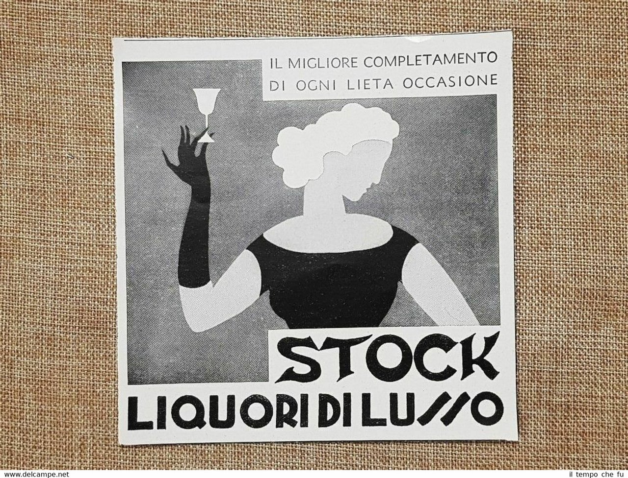 Pubblicità 1933 Stock Liquore di lusso Migliore completamento di ogni …