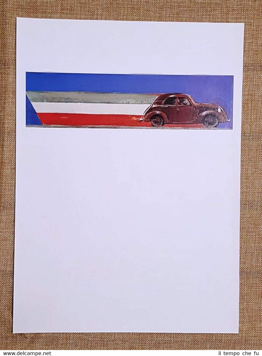 Pubblicità FIAT Bozzetto o Disegno di Mario Sironi N. 14 …