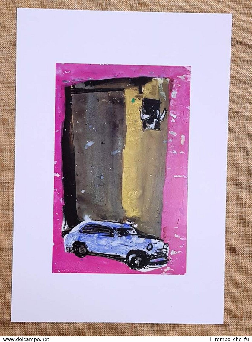 Pubblicità FIAT Bozzetto o Disegno di Mario Sironi N. 26 … | Immagine principale