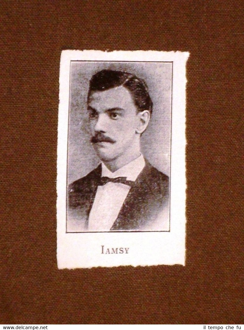 Rara stampa dei primi del 1900 Patriota Iamsy