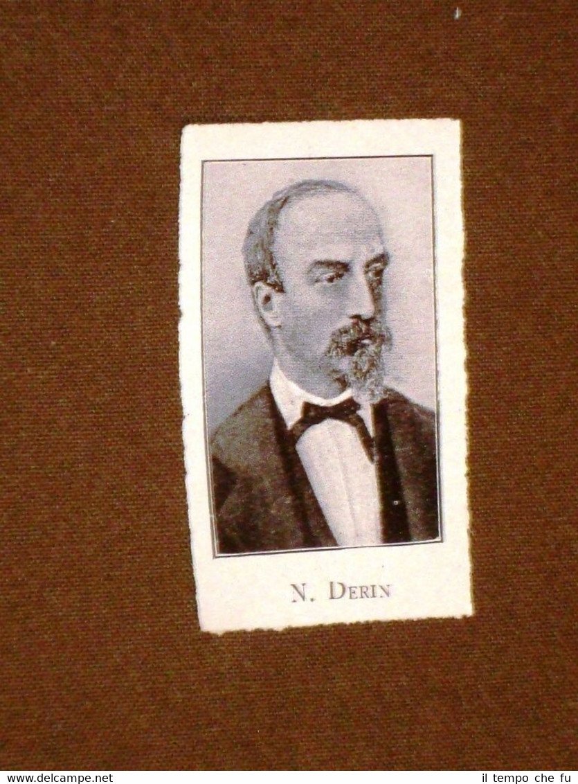 Rara stampa dei primi del 1900 Patriota N.Derin