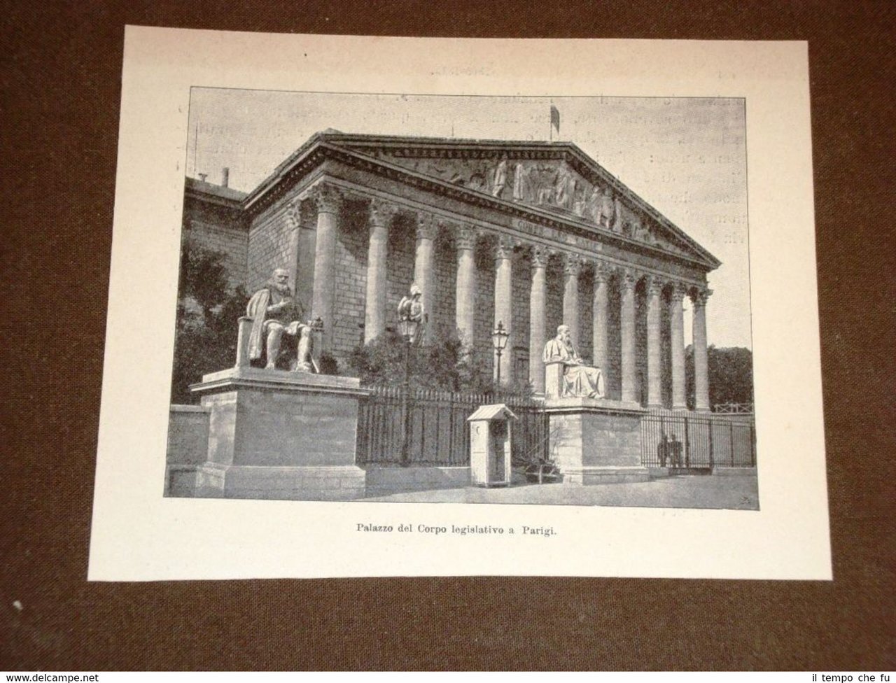 Rara veduta di Parigi nei primi del 1900 Palazzo del … | Immagine principale
