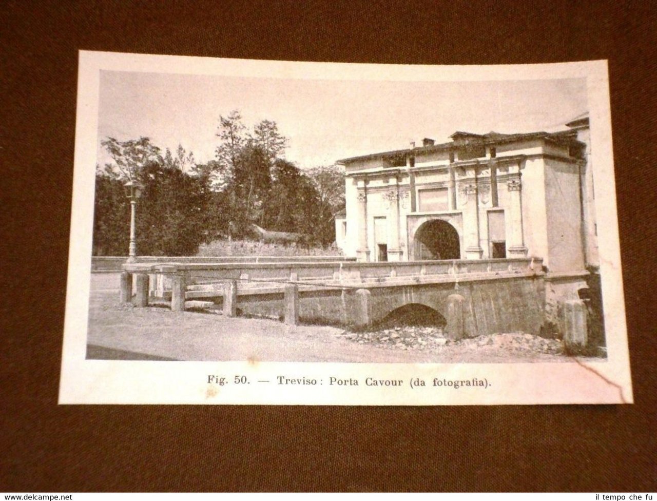 Rarissima veduta di fine '800 Treviso - Porta Cavour | Immagine principale