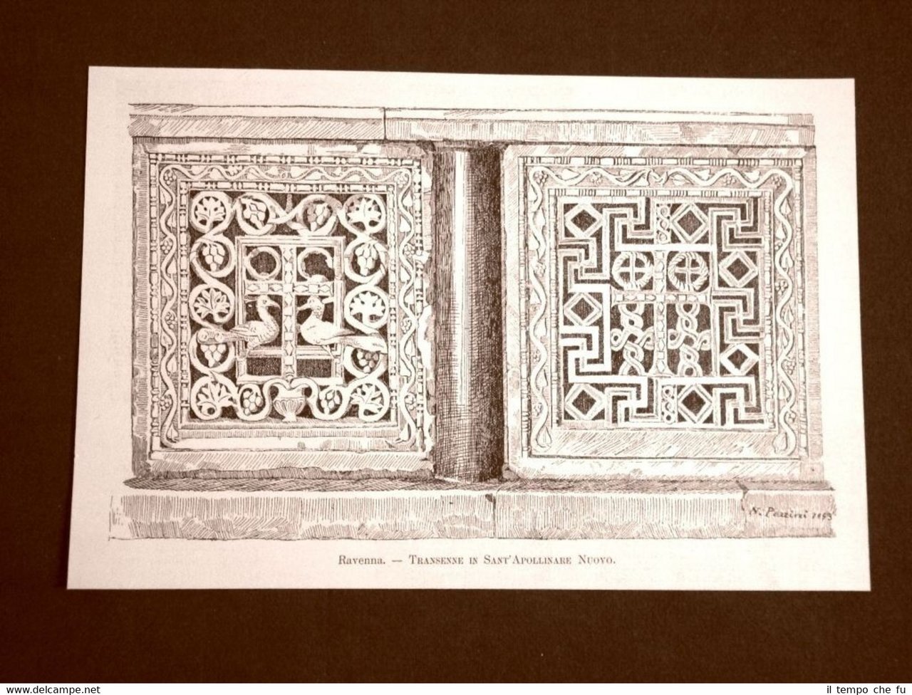 Ravenna nel 1899 Transenne in Sant'Apollinare Nuovo | Immagine principale