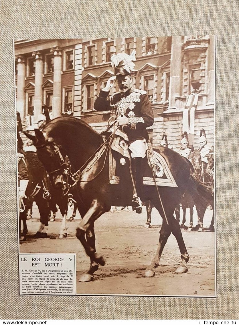 Re Giorgio V o George Frederick Ernest Albert Londra, 1865 … | Immagine principale