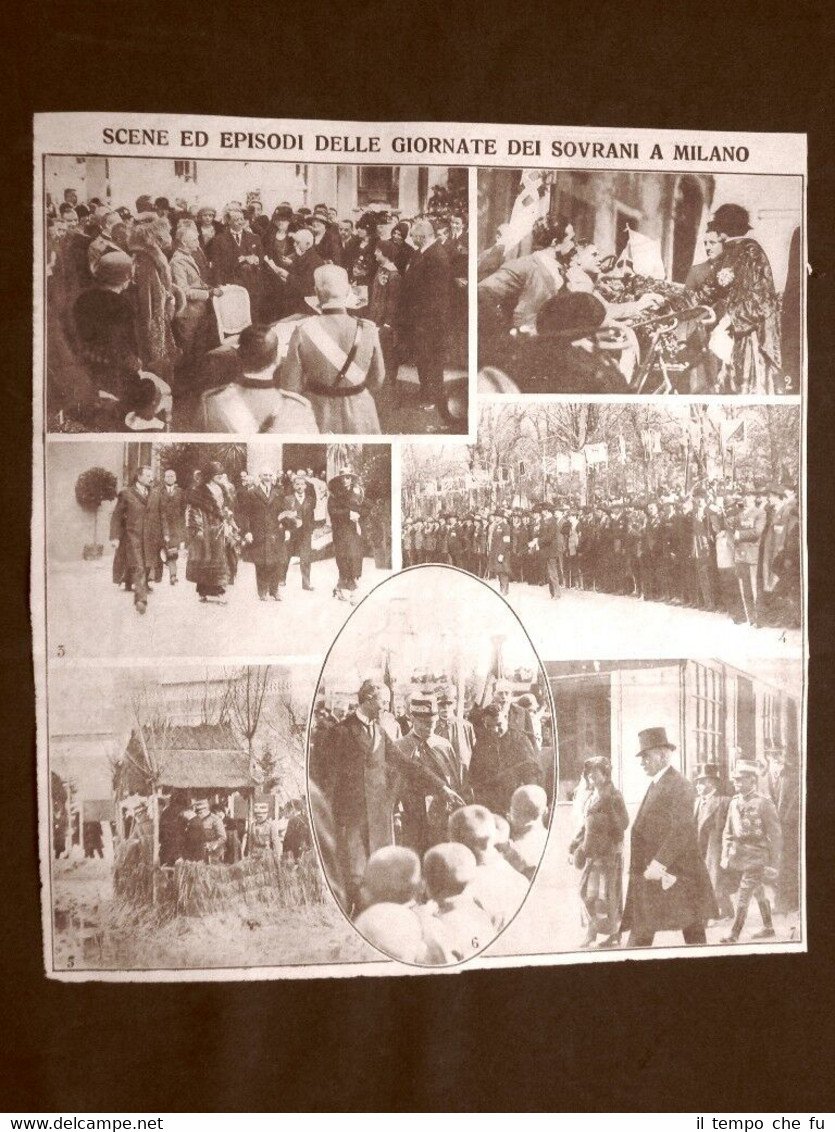 Re Vittorio Emanuele III di Savoia e Regina Elena del …