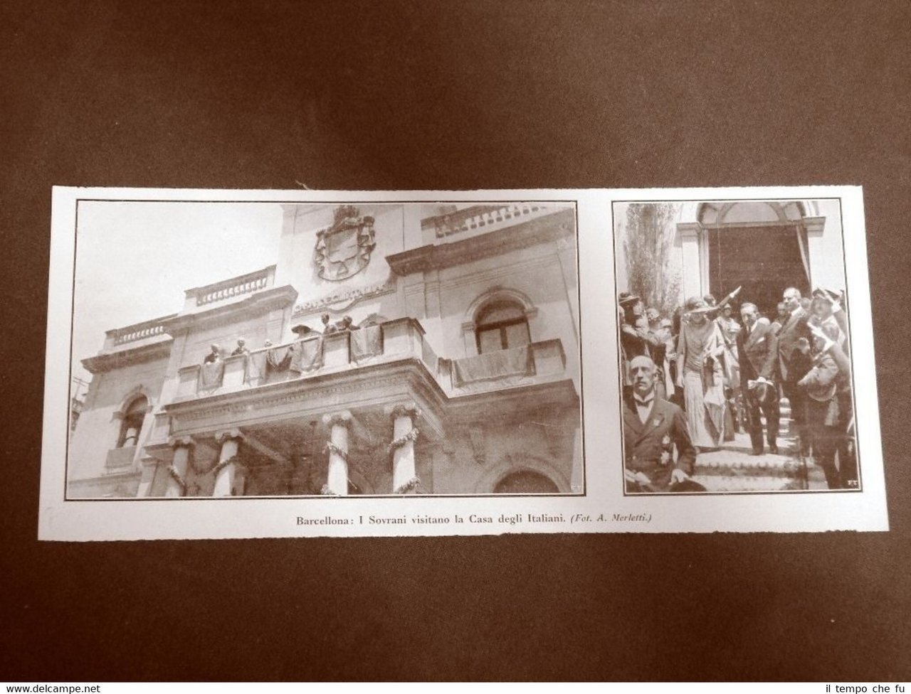 Re Vittorio Emanuele III Savoia Elena del Montenegro Spagna nel … | Immagine principale