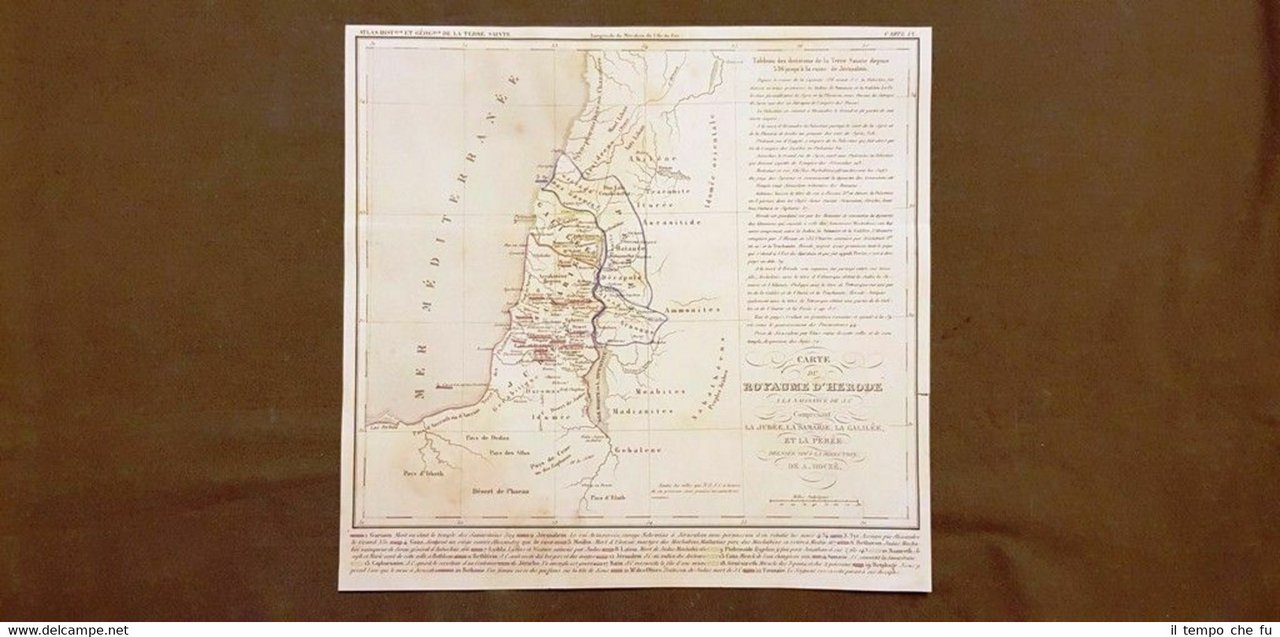 Regno d'Erode alla nascita di Gesù Cristo Carta geografica del …