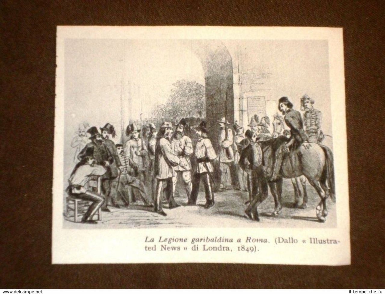 Risorgimento Italiano La Legione garibaldina o di Garibaldi a Roma