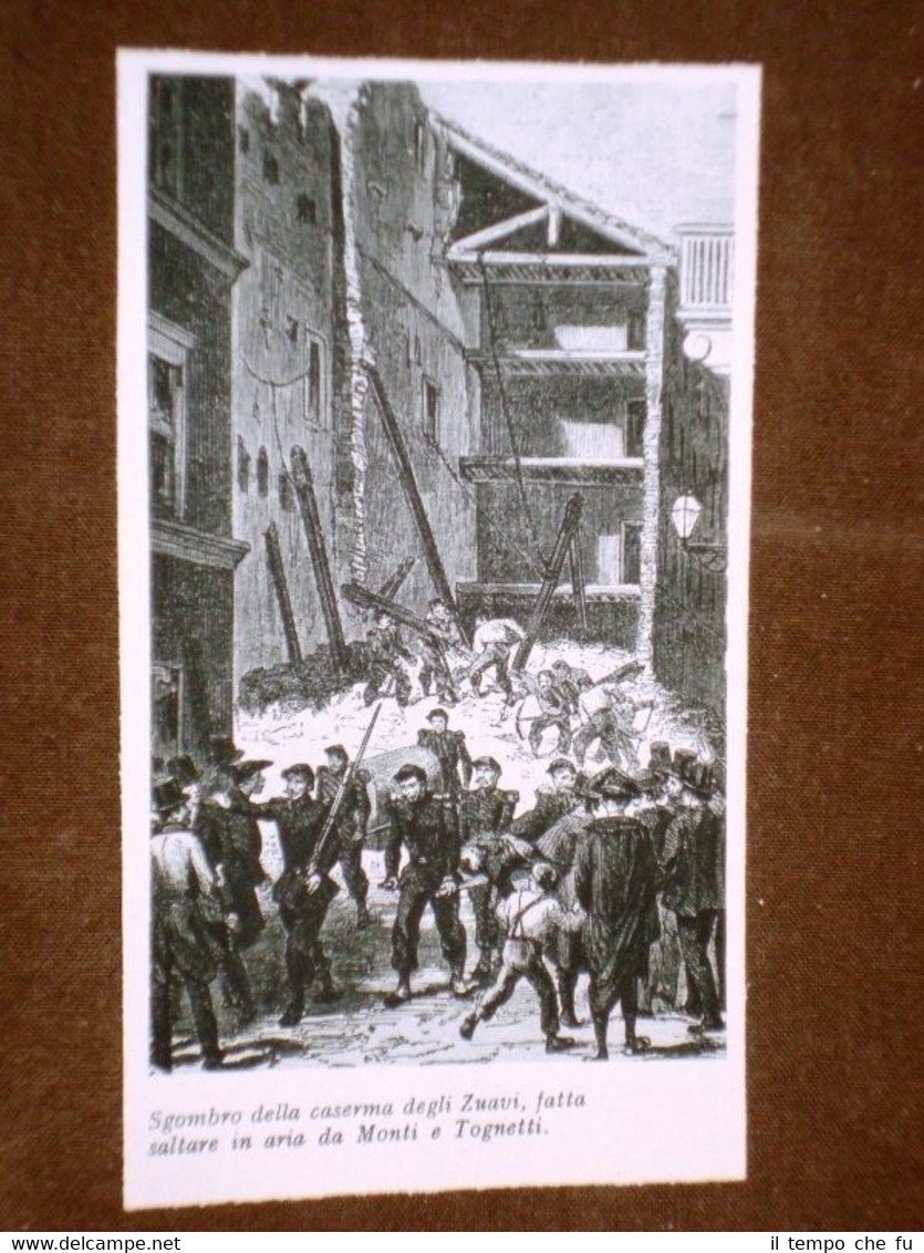 Risorgimento Italiano Monti e Tognetti Attentato alla Caserma Serristori di …