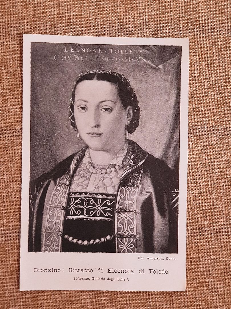Ritratto di Eleonora di Toledo Bronzino Firenze Galleria Uffizi Stampa …