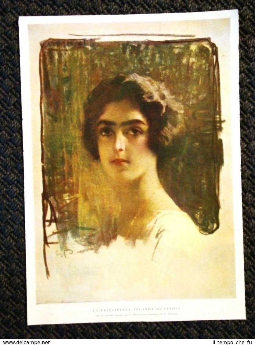 Ritratto Iolanda Margherita Milena Elisabetta Romana Maria di Savoia nel …