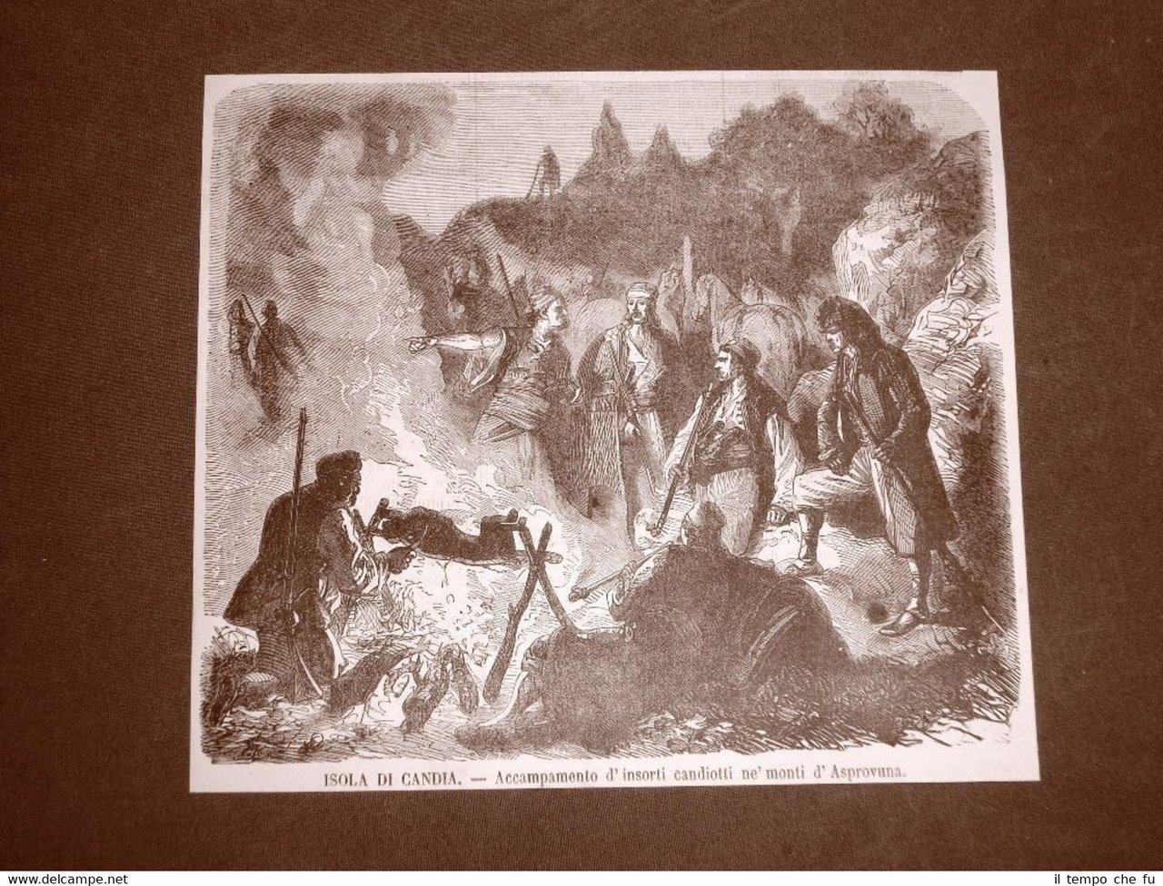 Rivolta di Candia nel 1866 Insorti presso Asprovuna Isola di …