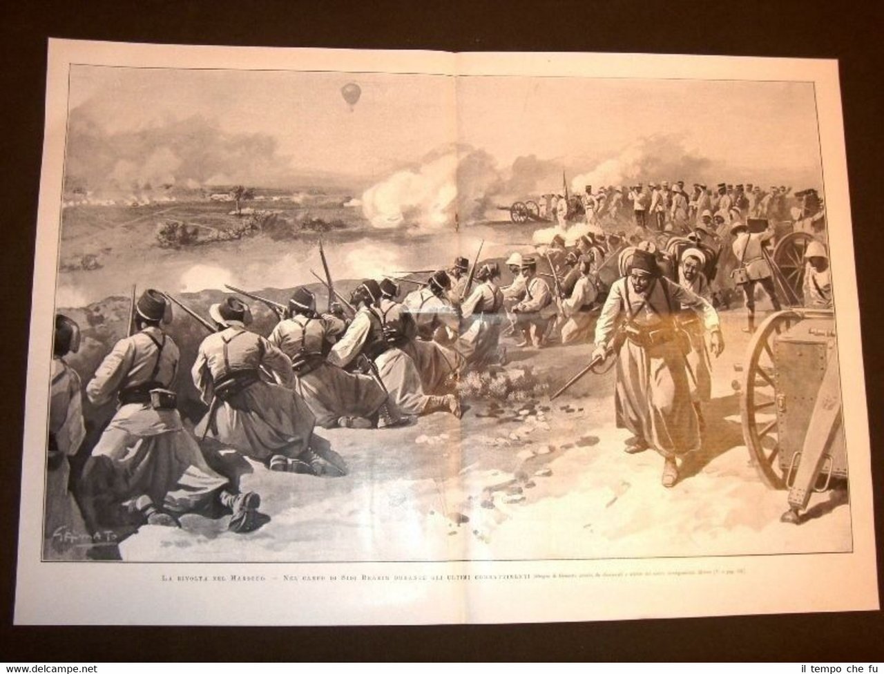 Rivolta in Marocco nel 1907 Nel campo di Sidi Brahim …