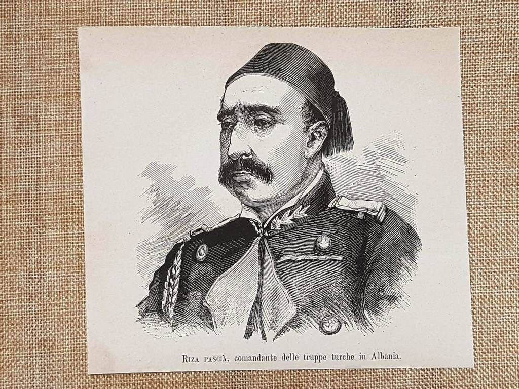Riza Pasha o Pasci�el 1880 Comandante delle truppe turche in …