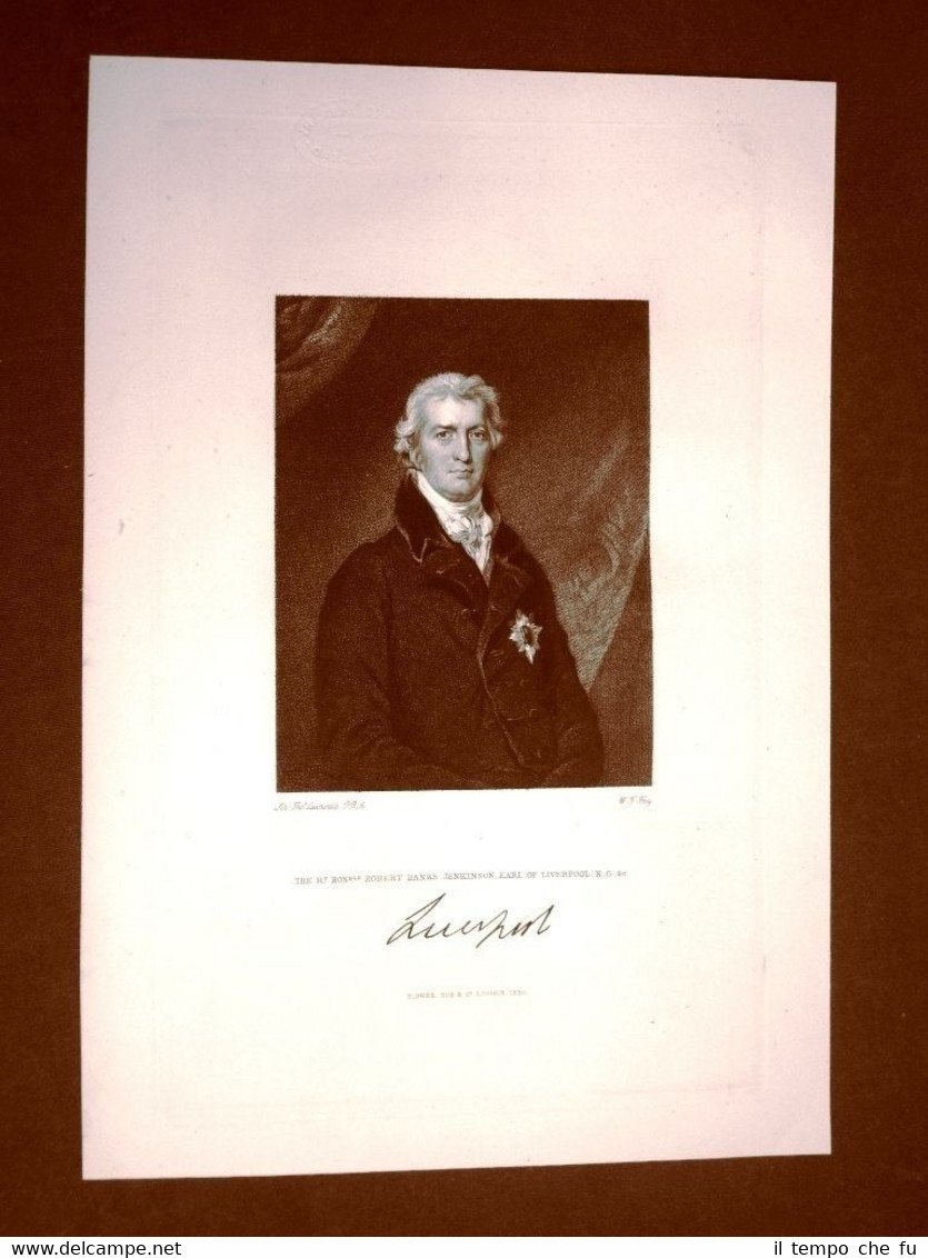 Robert Banks Jenkinson Londra, 7.6.1770 – Kingston upon Thames, 4.12.1828