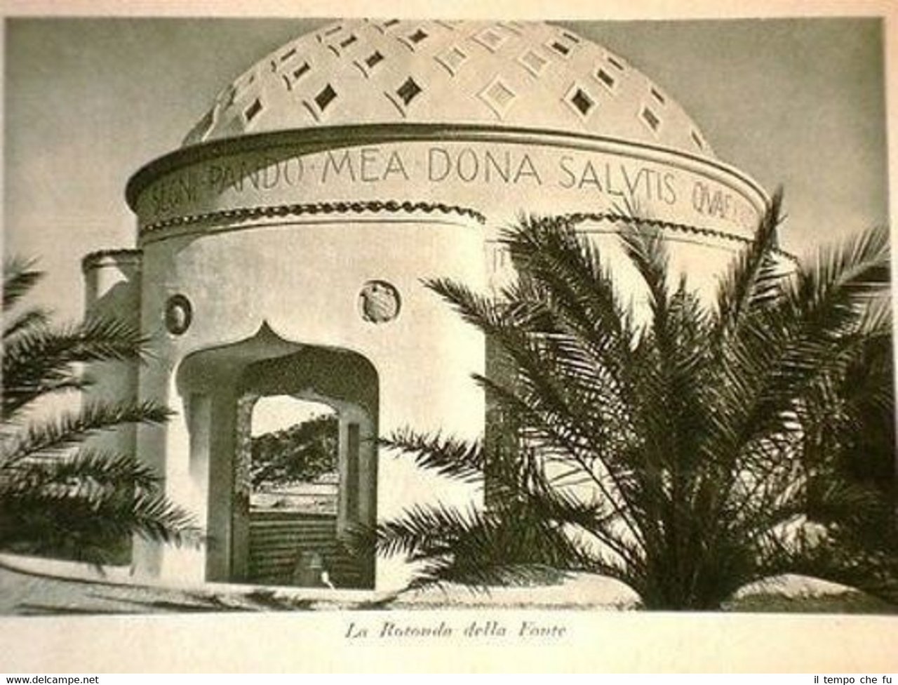 Rodi Terme La rotonda della fonte ed interno della rotonda …