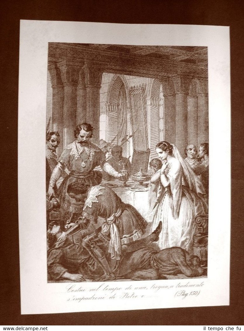 Rodolfo di Ginevra e Pietro II Incisione del 1881 Dinastia … | Immagine principale