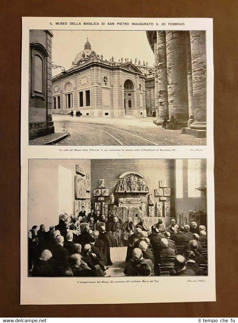 Roma 20 febbraio 1925 Inaugurazione del Museo della Basilica di …