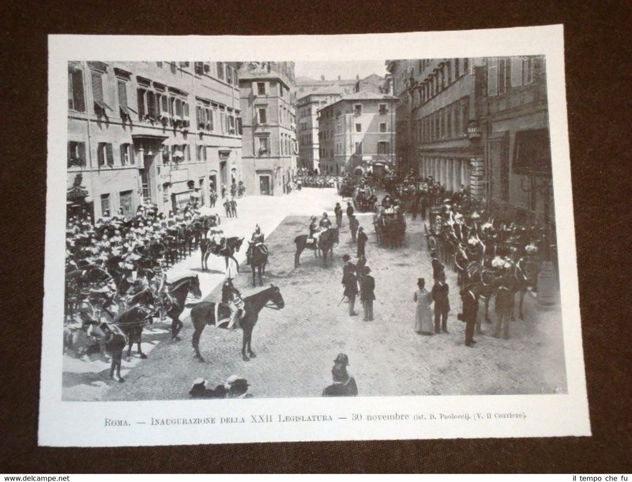 Roma 30 novembre 1904 Inaugurazione della XXII legislatura