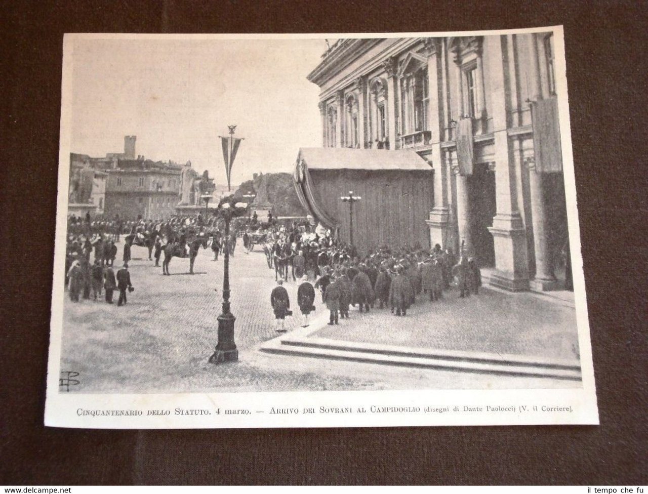 Roma 4 marzo 1898 Per i 50 anni dello Statuto …