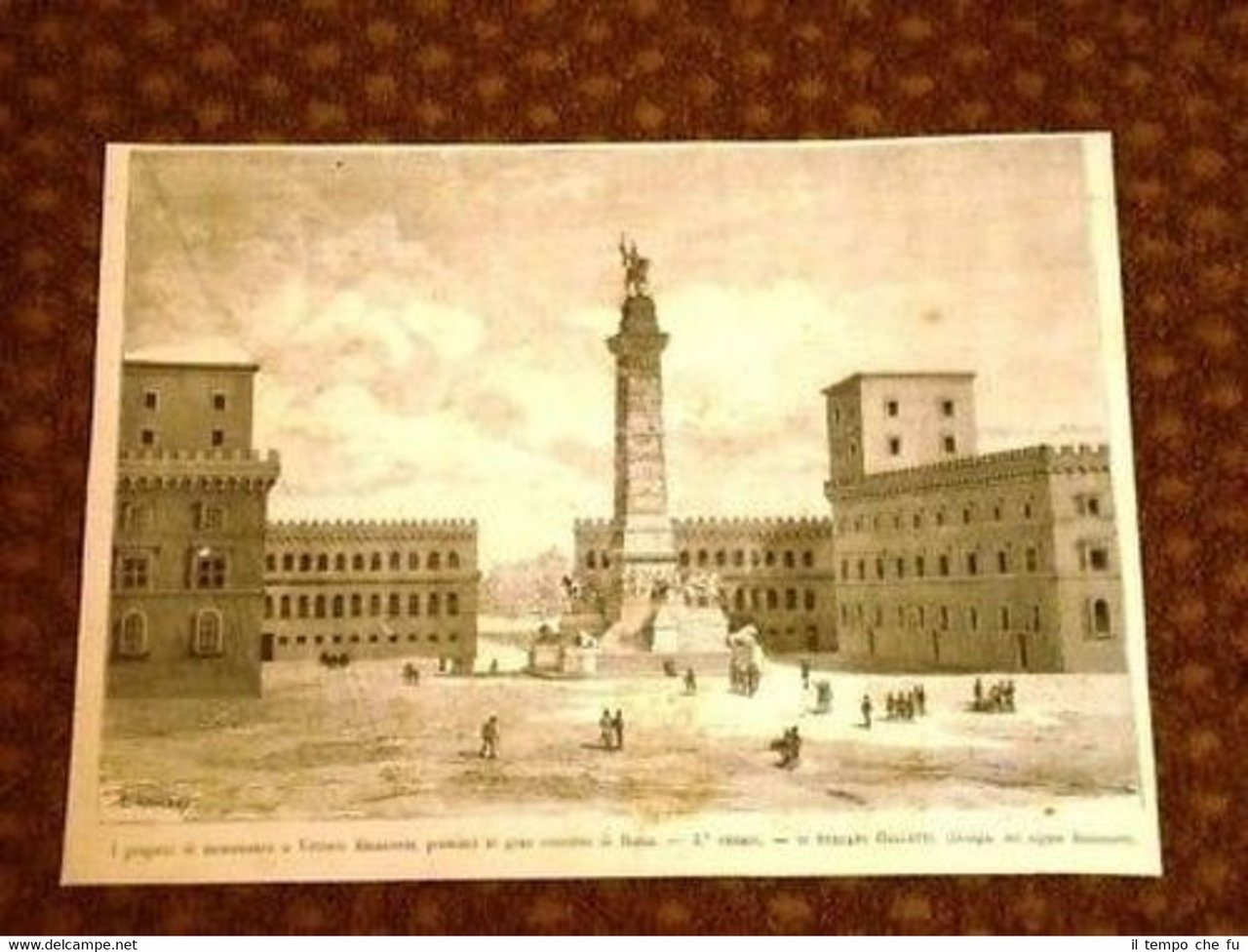 Roma Concorso Vitt. Emanuele 3° Premio Stefano Galletti