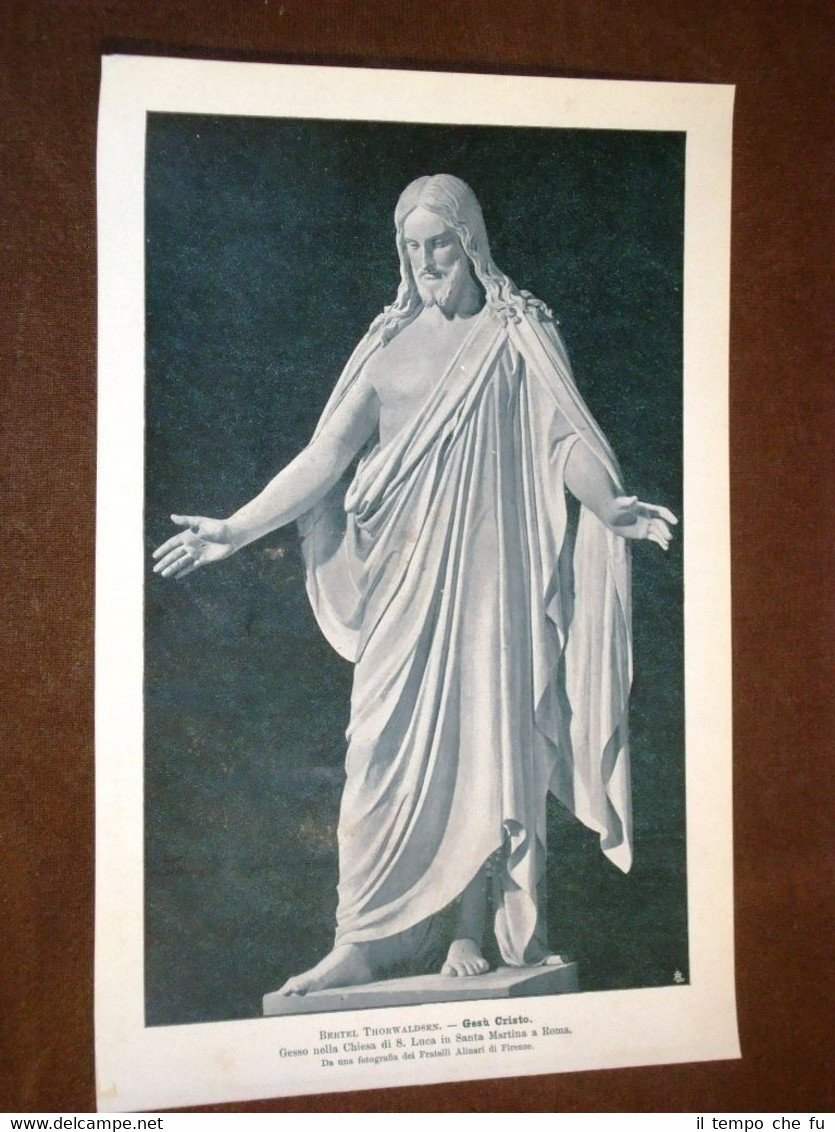 Roma Gesù Cristo Statua di Bertel Thorwaldsen Chiesa di S.Luca …