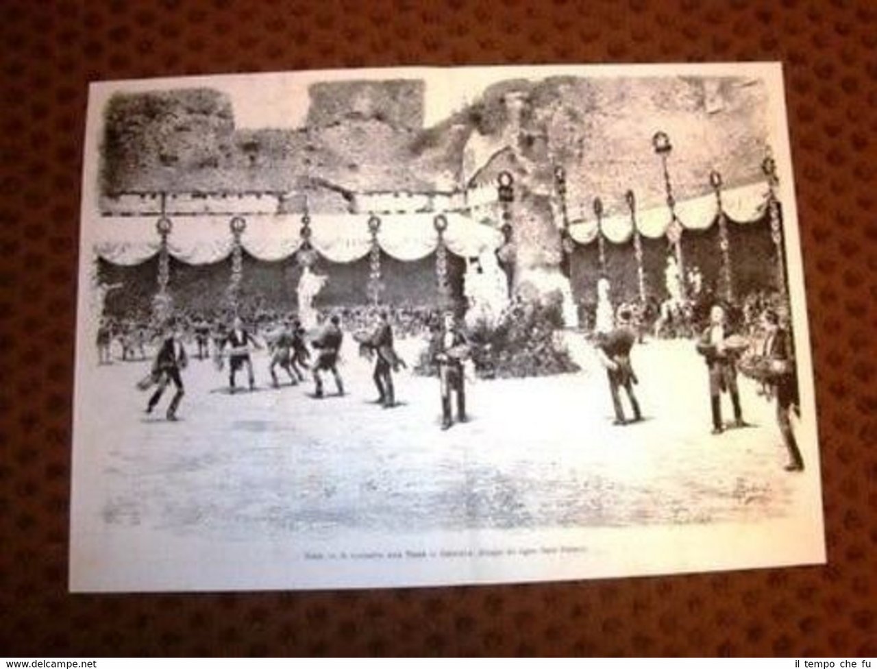 Roma Il Banchetto alle Terme di Caracalla di D.Paolocci | Immagine principale