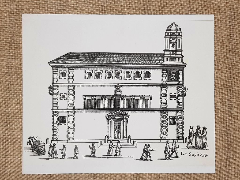 Roma Il Palazzo della Sapienza di G.B. De Rossi Inizio … | Immagine principale