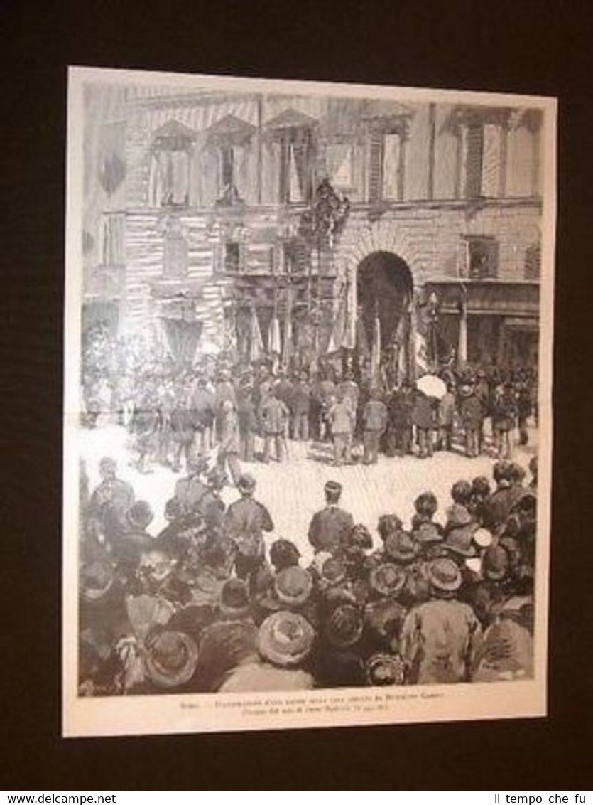 Roma Inaugurazione lapide casa di Benedetto Cairoli | Immagine principale