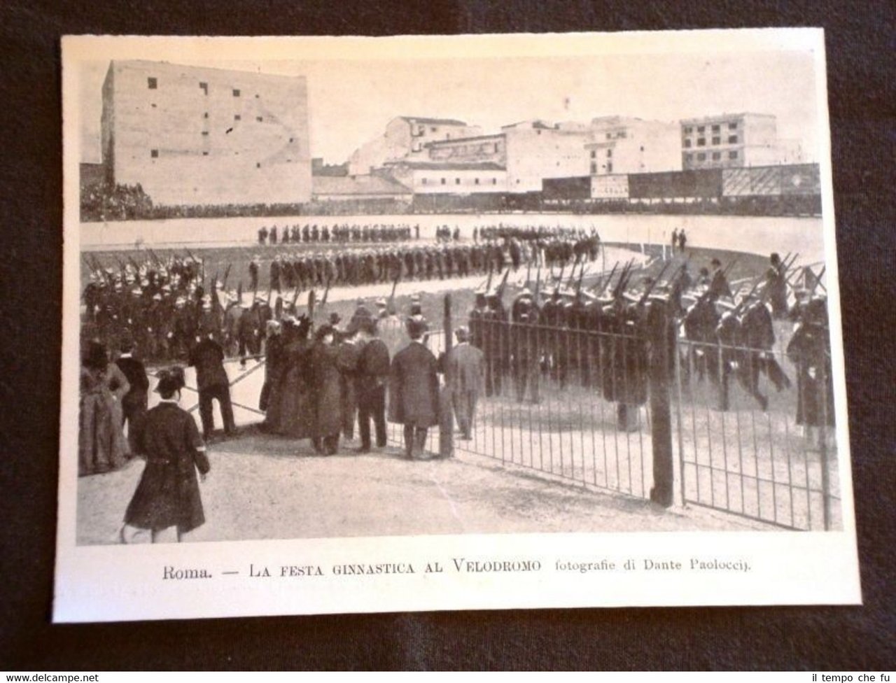 Roma nel 1900 Festa di ginnastica al Velodromo