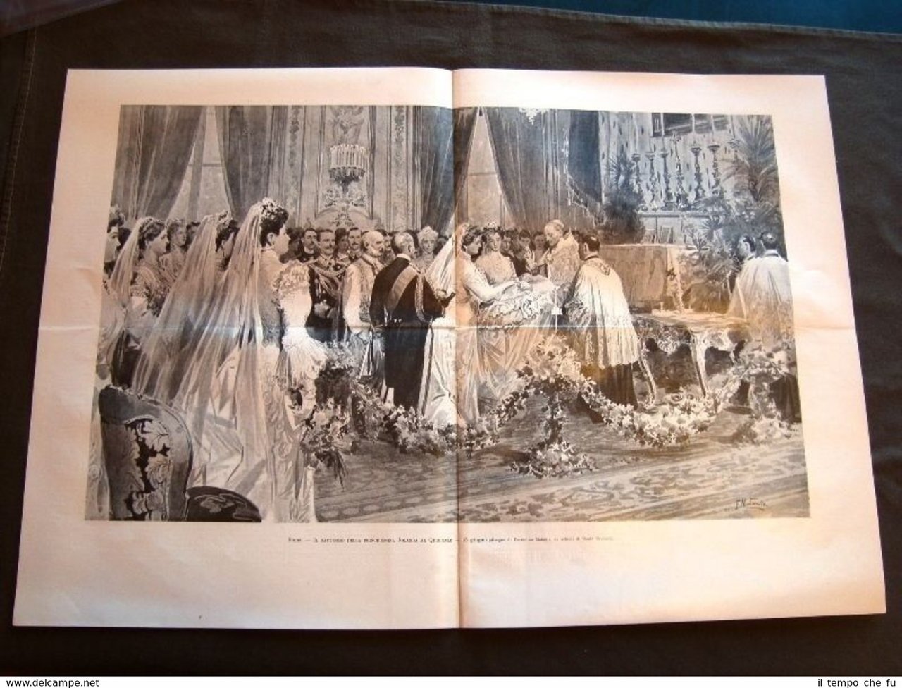 Roma nel 1901 Quirinale Il Battesimo della Principessa Jolanda di …