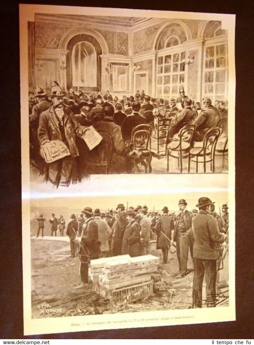 Roma nel 1902 Congresso della caccia e dei cacciatori del …