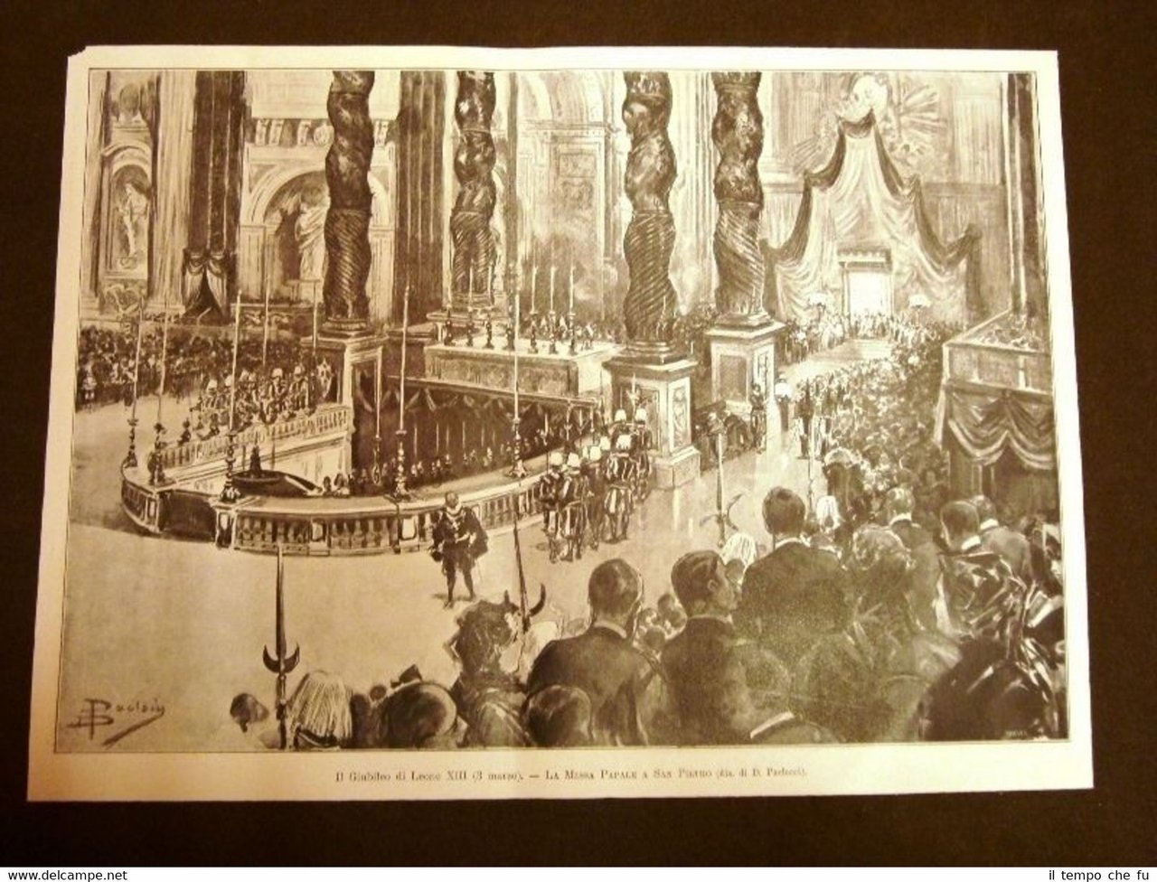 Roma nel 1902 Giubileo di Papa Leone XIII Basilica di …