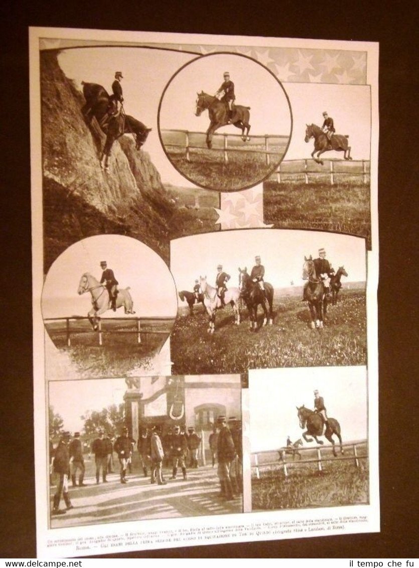 Roma nel 1903 Esami della prima sezione del corso di …