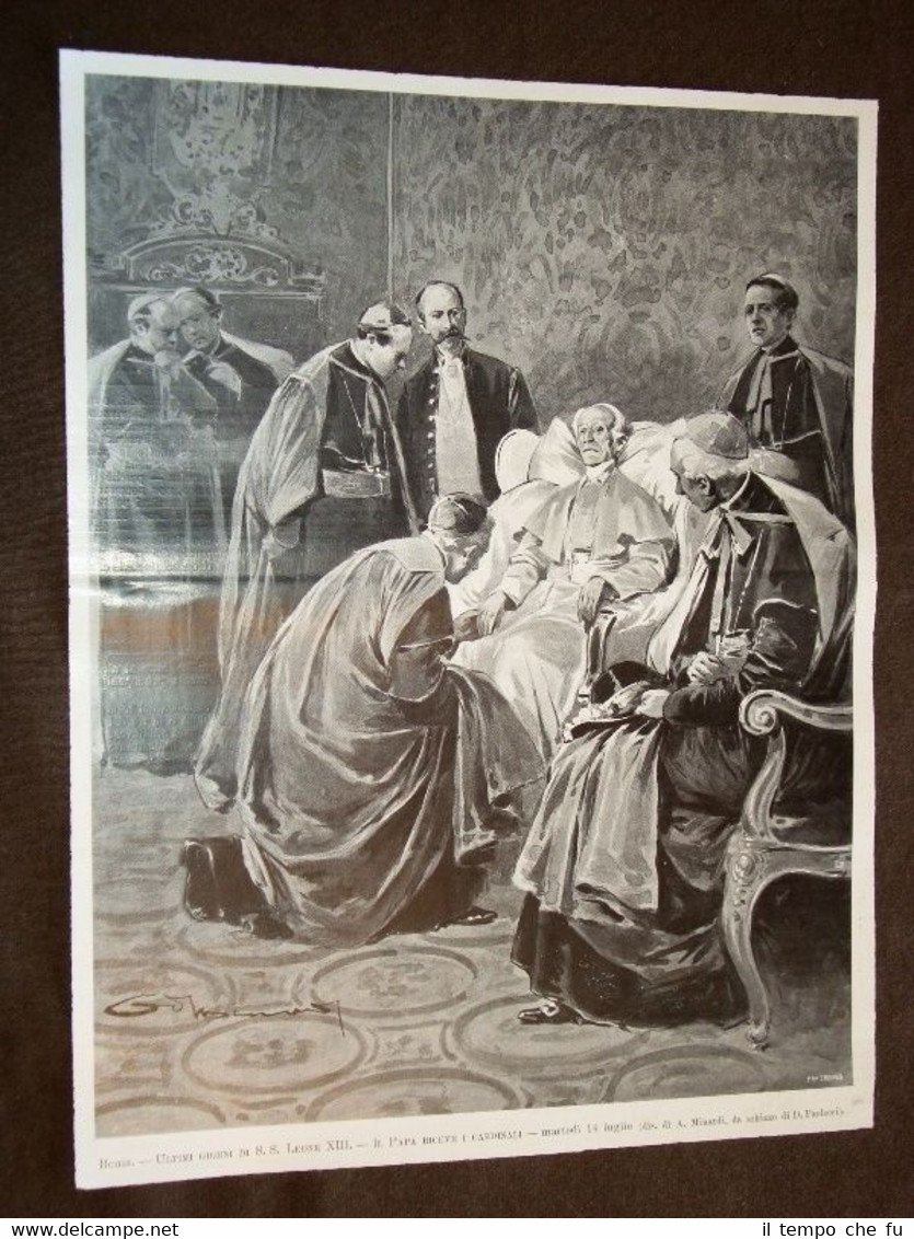 Roma nel 1903 Ultimi giorni di Papa Leone XIII Ricevimento …