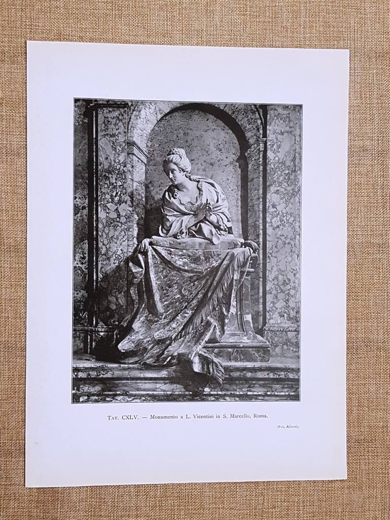 Roma nel 1917 Monumento a L. Vicentini Chiesa di San …