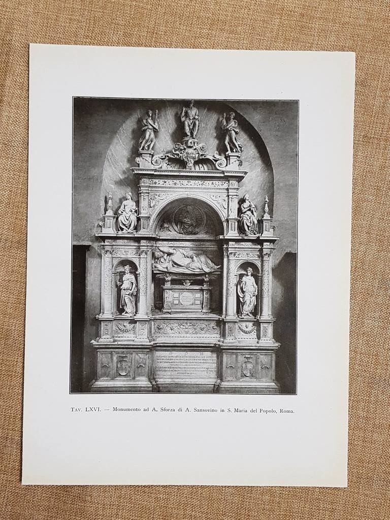 Roma nel 1917 Santa Maria del Popolo Monumento ad A. …