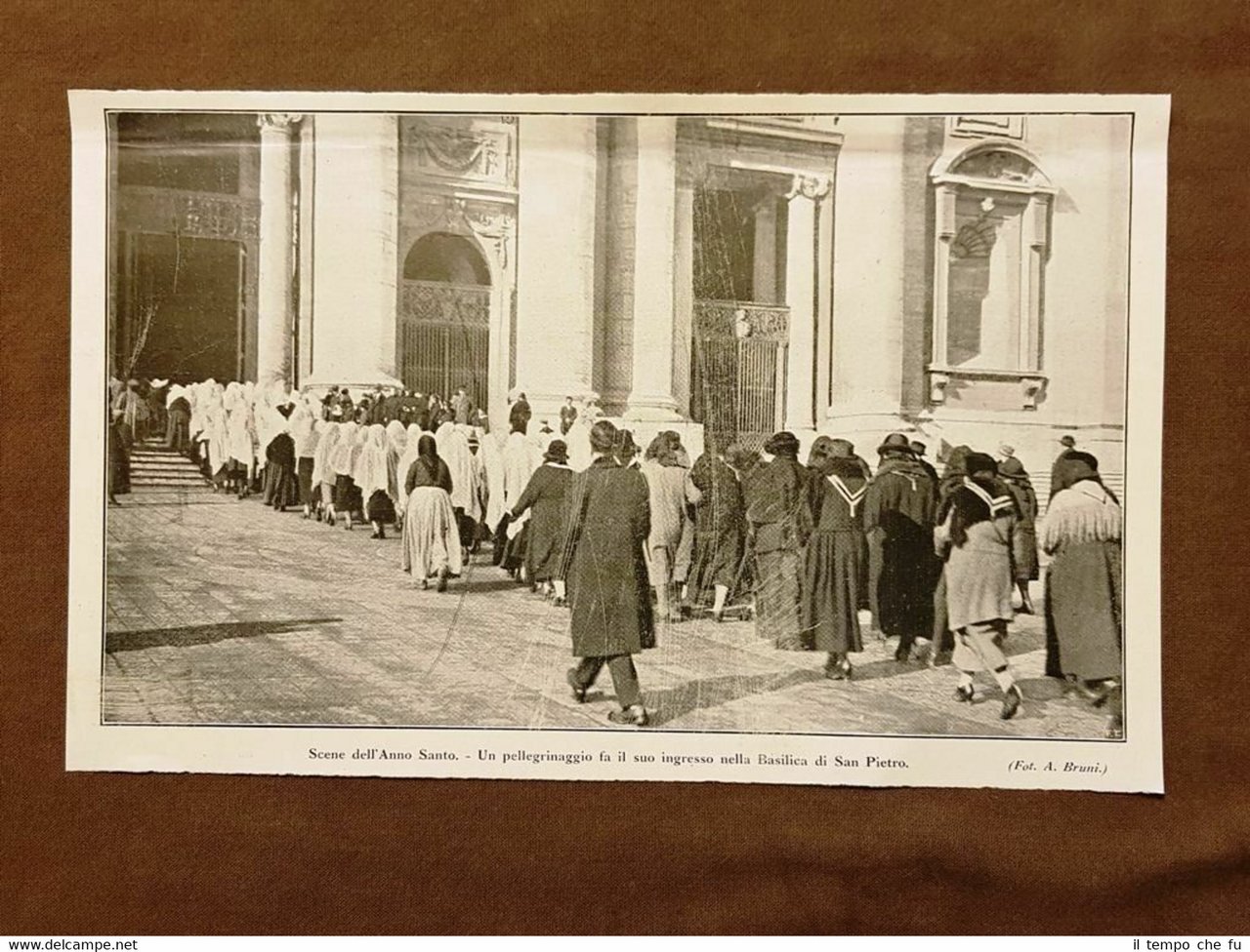 Roma nel 1925 Anno Santo Pellegrinaggio fa ingresso nella Basilica … | Immagine principale