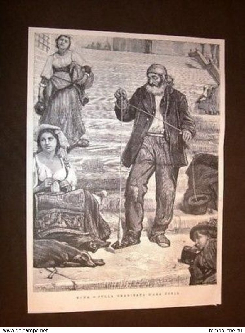 Roma Sulla gradinata dell'Ara Coeli