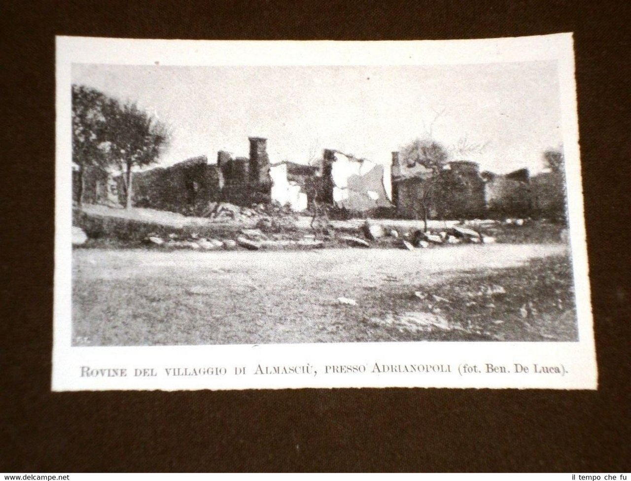 Rovine del villaggio di Almasciù nel 1903 Adrianopoli | Immagine principale