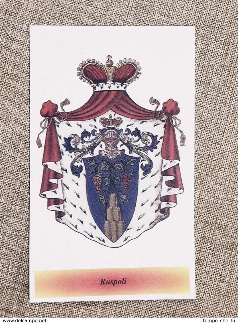 Ruspoli Famiglia nobile Stemma Annuario nobiltà Giornale araldico