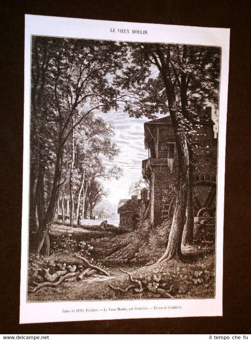 Salone di Pittura del 1871 Vecchio Mulino - Grandsire