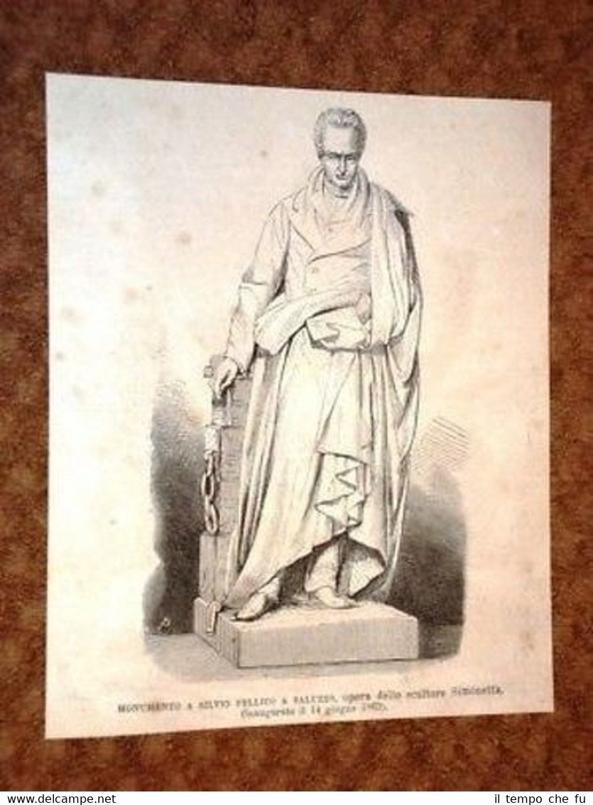 Saluzzo Monumento a Silvio Pellico di Simonetta | Immagine principale