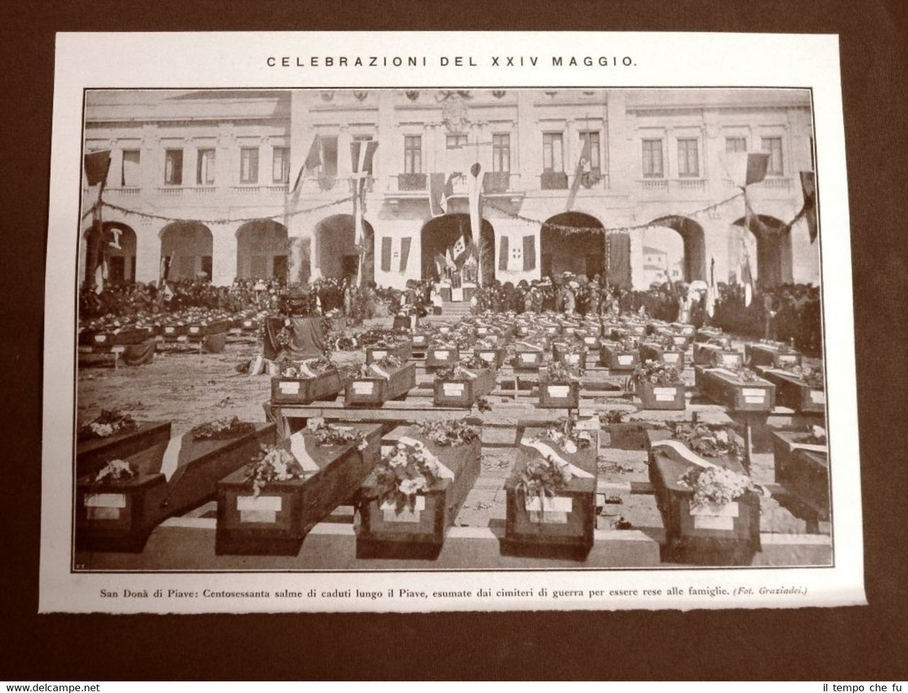 San Donà di Piave nel 1924 Celebrazione 24 maggio 160 … | Immagine principale