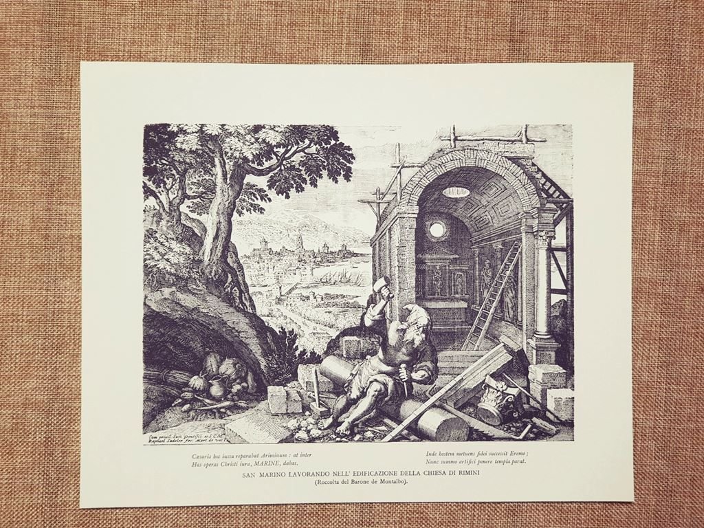 San Marino che lavora per edificare la Chiesa di Rimini …