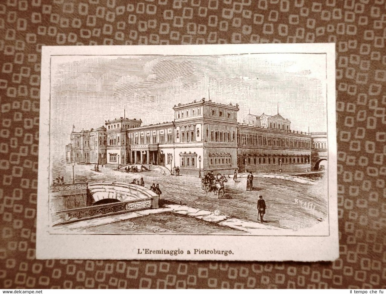San Pietroburgo nel 1894 L'Eremitaggio o Eremitaige Russia o U.R.S.S.