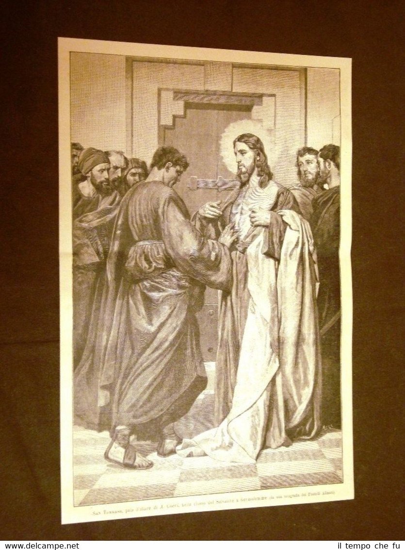 San Tommaso Pala d'altare di A.Ciseri Chiesa del Salvatore in …